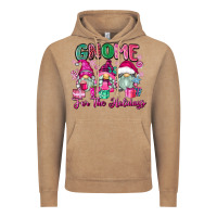 Vintage Coffee gnome for the holidays Vintage Hoodie - Zillion Design Studio