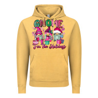 Vintage Mustard gnome for the holidays Vintage Hoodie - Zillion Design Studio