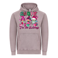 Vintage Zinc gnome for the holidays Vintage Hoodie - Zillion Design Studio