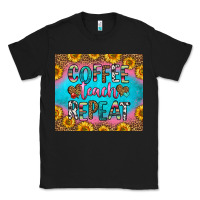 Black coffee teach repeat Classic Tee - HRA Design Shop