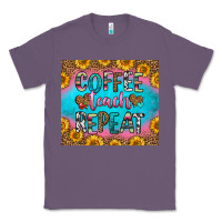 Lavender coffee teach repeat Classic Tee - HRA Design Shop