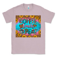 Lilac coffee teach repeat Classic Tee - HRA Design Shop
