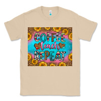 Mushroom coffee teach repeat Classic Tee - HRA Design Shop