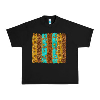 Black Western Brushstrokes Urban Heavy Tee - texasbilliewilder