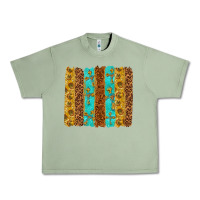 Oil Green Western Brushstrokes Urban Heavy Tee - texasbilliewilder