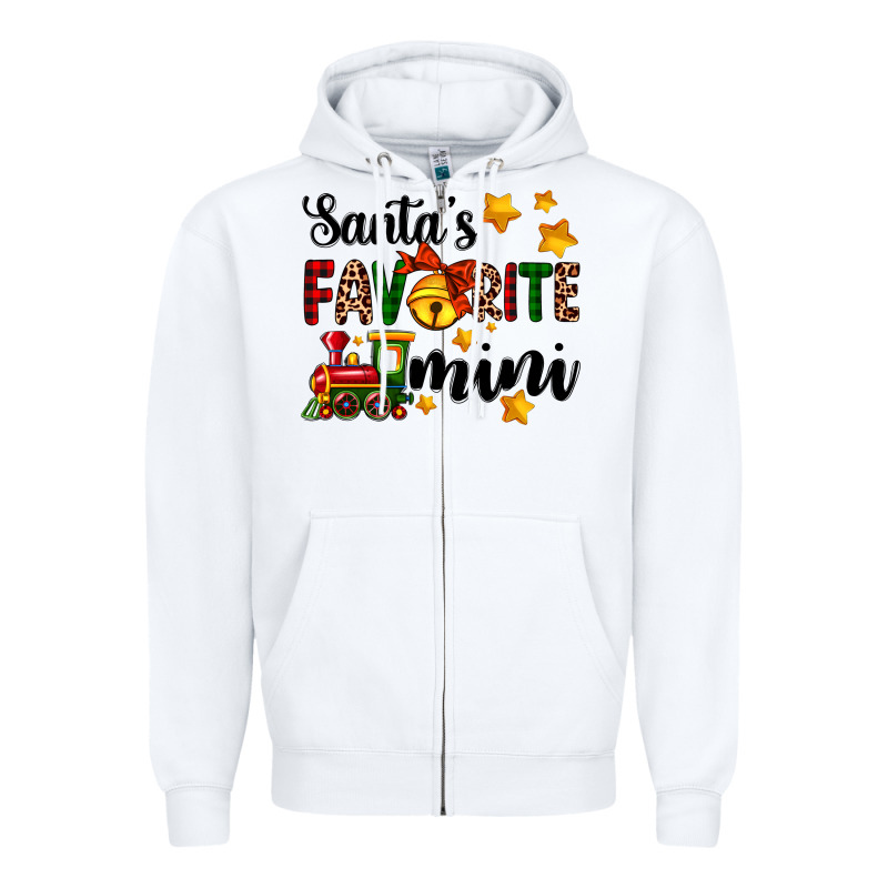 Santa's Favorite Mini Zipper Hoodie by AdoDesignShop | Teevron