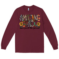 Burgundy amazing grace how sweet the sound Long Sleeve Tee - RacoonDesign