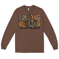 Chestnut amazing grace how sweet the sound Long Sleeve Tee - RacoonDesign