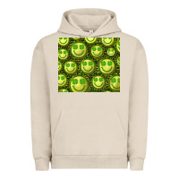 Pigment French Oak st. patrick's day lucky face Urban Hoodie - RanaPortraitStore