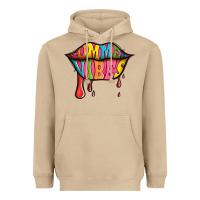 Mushroom summer vibes lips Heavyweight Hoodie - Jasminsmagicworld