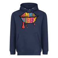 Navy summer vibes lips Heavyweight Hoodie - Jasminsmagicworld