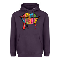 Plum summer vibes lips Heavyweight Hoodie - Jasminsmagicworld