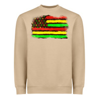 Mushroom juneteenth flag Heavyweight Sweatshirt - texasbilliewilder