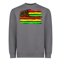 Storm juneteenth flag Heavyweight Sweatshirt - texasbilliewilder