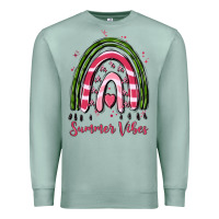 Seafoam summer vibes Premium Sweatshirt - MaliasSmallBusiness