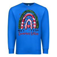 True Royal summer vibes Premium Sweatshirt - MaliasSmallBusiness