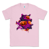 Bubblegum Pink halloween pumpkin patch  3 Classic Tee - BundleAndBundleShop