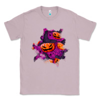 Lilac halloween pumpkin patch  3 Classic Tee - BundleAndBundleShop