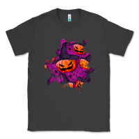 Smoke halloween pumpkin patch  3 Classic Tee - BundleAndBundleShop