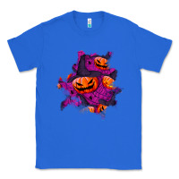 True Royal halloween pumpkin patch  3 Classic Tee - BundleAndBundleShop