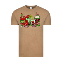 Vintage Coffee wine coffee cups Vintage Tee - Zillion Design Studio