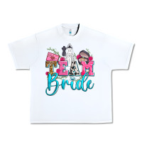 White team bride Urban Heavy Tee - Zillion Design Studio