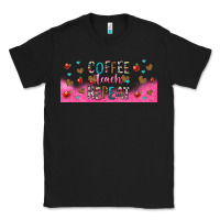 Black coffee teach repeat teacher libbey glass Classic Tee - HRA Design Shop