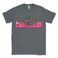 Charcoal Heather coffee teach repeat teacher libbey glass Classic Tee - HRA Design Shop