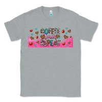 Heather Grey coffee teach repeat teacher libbey glass Classic Tee - HRA Design Shop