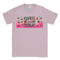 Lilac coffee teach repeat teacher libbey glass Classic Tee - HRA Design Shop