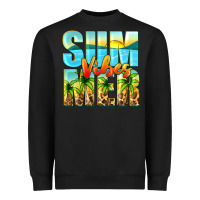 Black summer vibes Heavyweight Sweatshirt - Zillion Design Studio