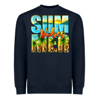Navy summer vibes Heavyweight Sweatshirt - Zillion Design Studio