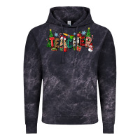 Cloud Black Christmas teacher Vintage Hoodie - Zillion Design Studio