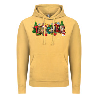 Vintage Mustard Christmas teacher Vintage Hoodie - Zillion Design Studio