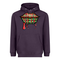 Plum summer vibes watermelon lips Heavyweight Hoodie - Jasminsmagicworld