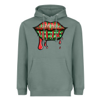 Sage summer vibes watermelon lips Heavyweight Hoodie - Jasminsmagicworld