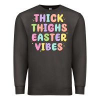 Smoke thicks thighs easter vibes Premium Sweatshirt - MaliasSmallBusiness