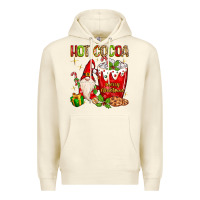 Sandshell Christmas gnome hot cocoa Premium Hoodie - MaliasSmallBusiness