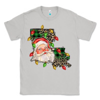 Moon Dust Louisiana map christmas santa Classic Tee - FaDigitalArtStudio