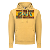 Vintage Mustard Mama with gemstone Vintage Hoodie - RanaPortraitStore