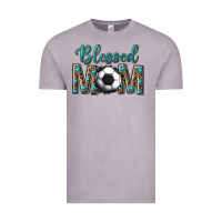 Vintage Zinc western blessed mom with soccer Vintage Tee - texasbilliewilder