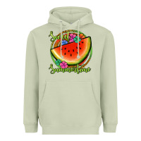 Matcha sweet summertime watermelon Heavyweight Hoodie - Jasminsmagicworld