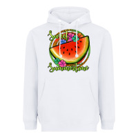 White sweet summertime watermelon Heavyweight Hoodie - Jasminsmagicworld