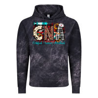Cloud Black Christmas cna certified nursing assistant Vintage Hoodie - JahusDesignShop