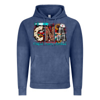 Vintage Denim Christmas cna certified nursing assistant Vintage Hoodie - JahusDesignShop