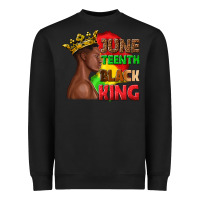 Black juneteenth black king Heavyweight Sweatshirt - texasbilliewilder