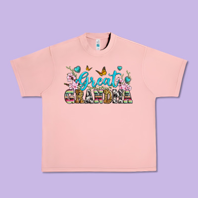 Great Grandma Urban Heavy Tee Designed By Zillion Design Studio