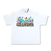 White great grandma Urban Heavy Tee - Zillion Design Studio