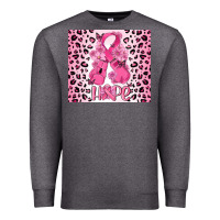 Charcoal Heather breast cancer with boxing gloves Premium Sweatshirt - MaliasSmallBusiness