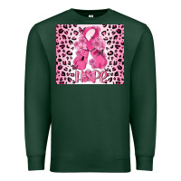 Sports Green breast cancer with boxing gloves Premium Sweatshirt - MaliasSmallBusiness